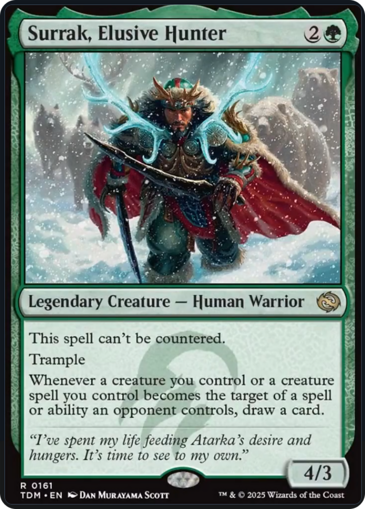 Surrak, Elusive Hunter [Tarkir: Dragonstorm] | Boutique FDB TCG
