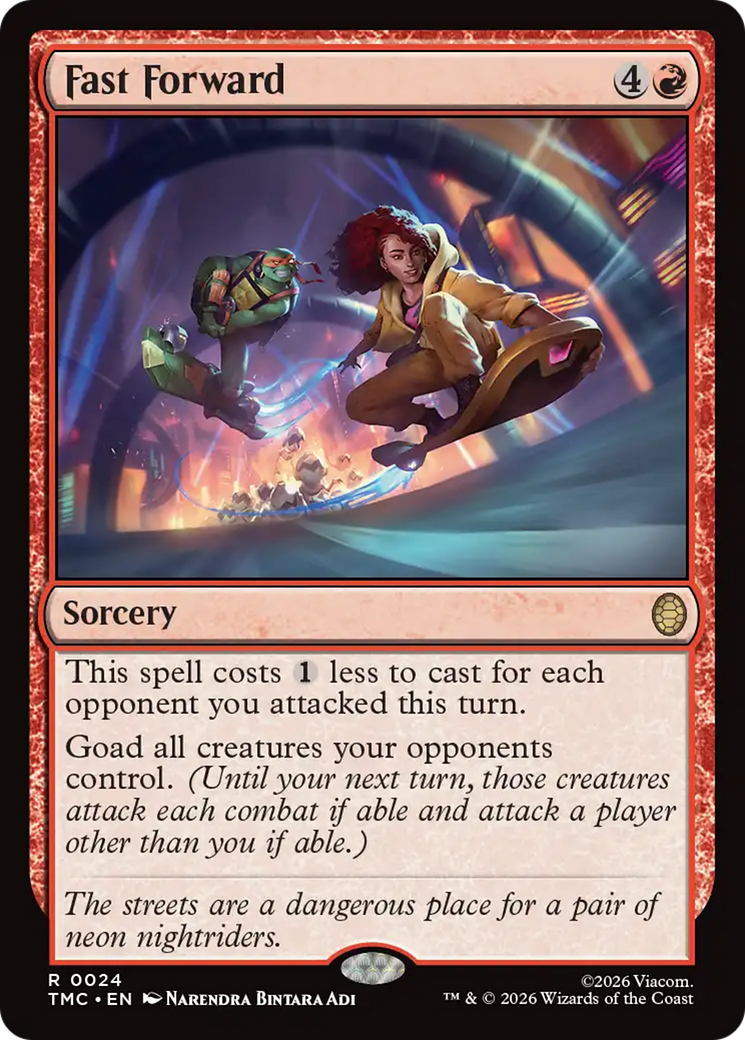 Fast Forward [Teenage Mutant Ninja Turtles Commander] | Boutique FDB TCG
