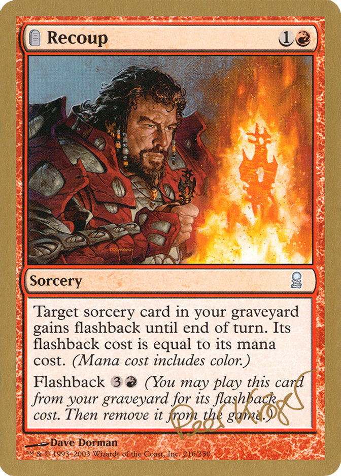 Recoup (Peer Kroger) [World Championship Decks 2003] | Boutique FDB TCG