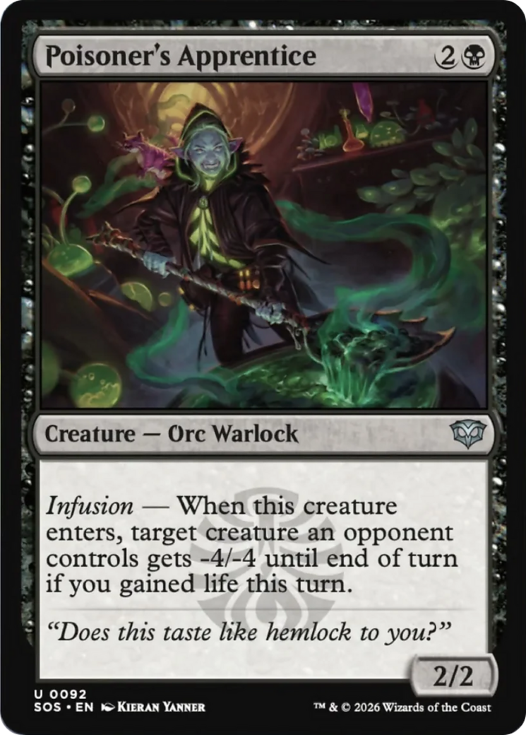 Poisoner's Apprentice [Secrets of Strixhaven] | Boutique FDB TCG