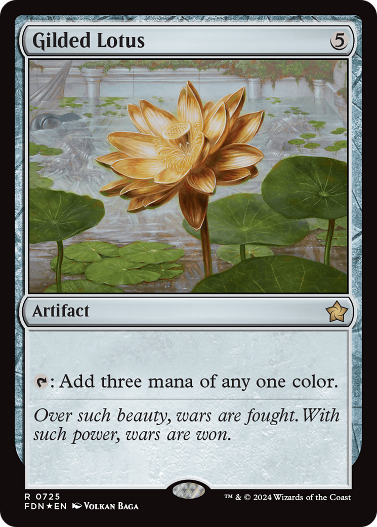 Gilded Lotus [Foundations] | Boutique FDB TCG