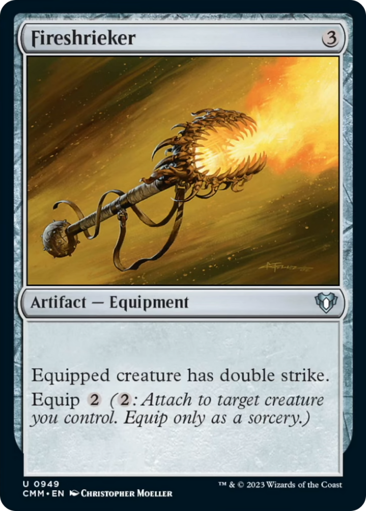 Fireshrieker [Commander Masters] | Boutique FDB TCG