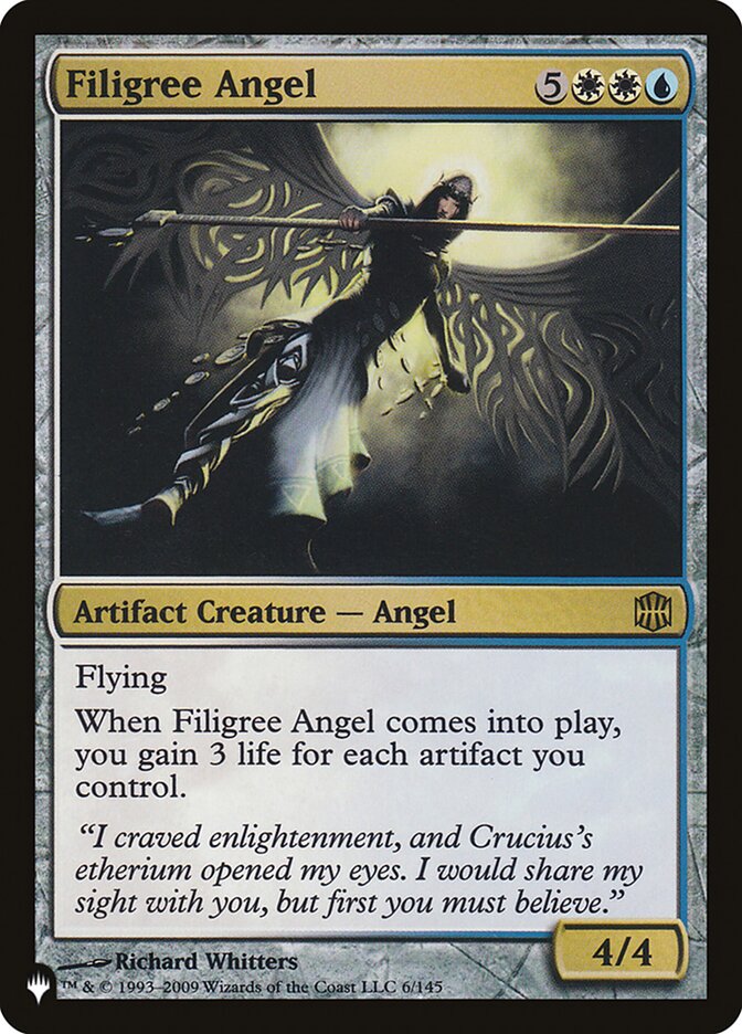 Filigree Angel [The List] | Boutique FDB TCG