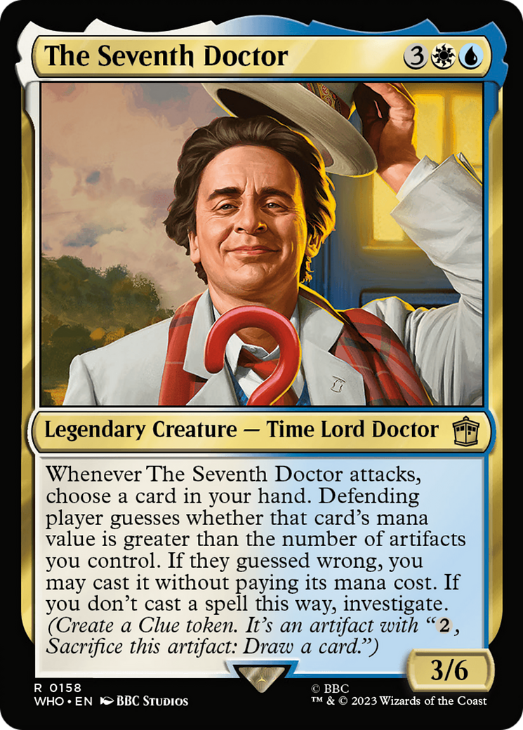 The Seventh Doctor [Doctor Who] | Boutique FDB TCG