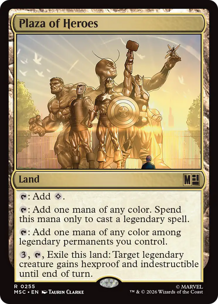 Plaza of Heroes [Marvel Super Heroes Commander] | Boutique FDB TCG