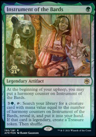 Instrument of the Bards [Dungeons & Dragons: Adventures in the Forgotten Realms Prerelease Promos] | Boutique FDB TCG