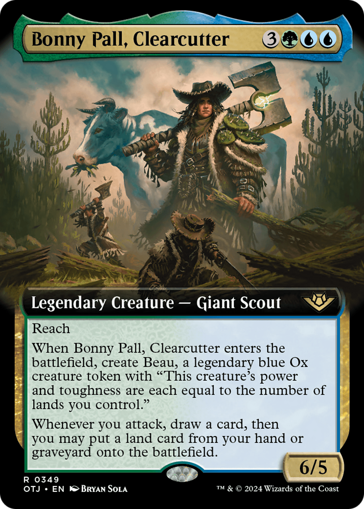 Bonny Pall, Clearcutter (Extended Art) [Outlaws of Thunder Junction] | Boutique FDB TCG