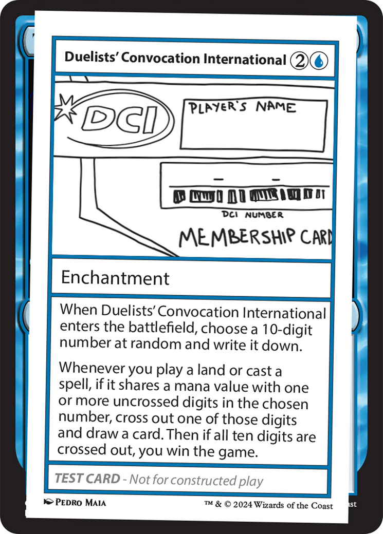 Duelists' Convocation International [Mystery Booster 2 Playtest Cards] | Boutique FDB TCG