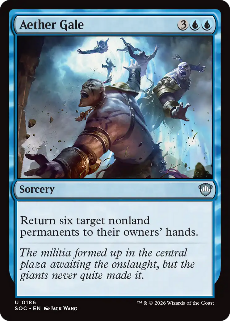 Aether Gale [Secrets of Strixhaven Commander] | Boutique FDB TCG