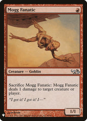 Mogg Fanatic [Mystery Booster] | Boutique FDB TCG