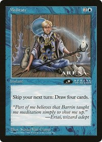 Meditate (Oversized) [Oversize Cards] | Boutique FDB TCG