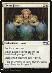 Divine Favor [Mystery Booster] | Boutique FDB TCG