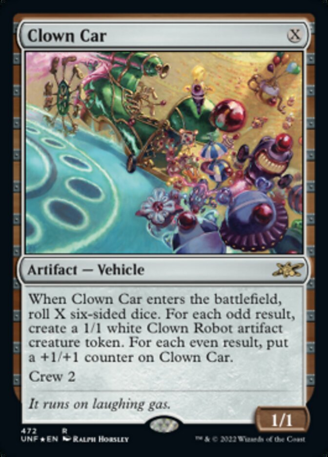 Clown Car (Galaxy Foil) [Unfinity] | Boutique FDB TCG