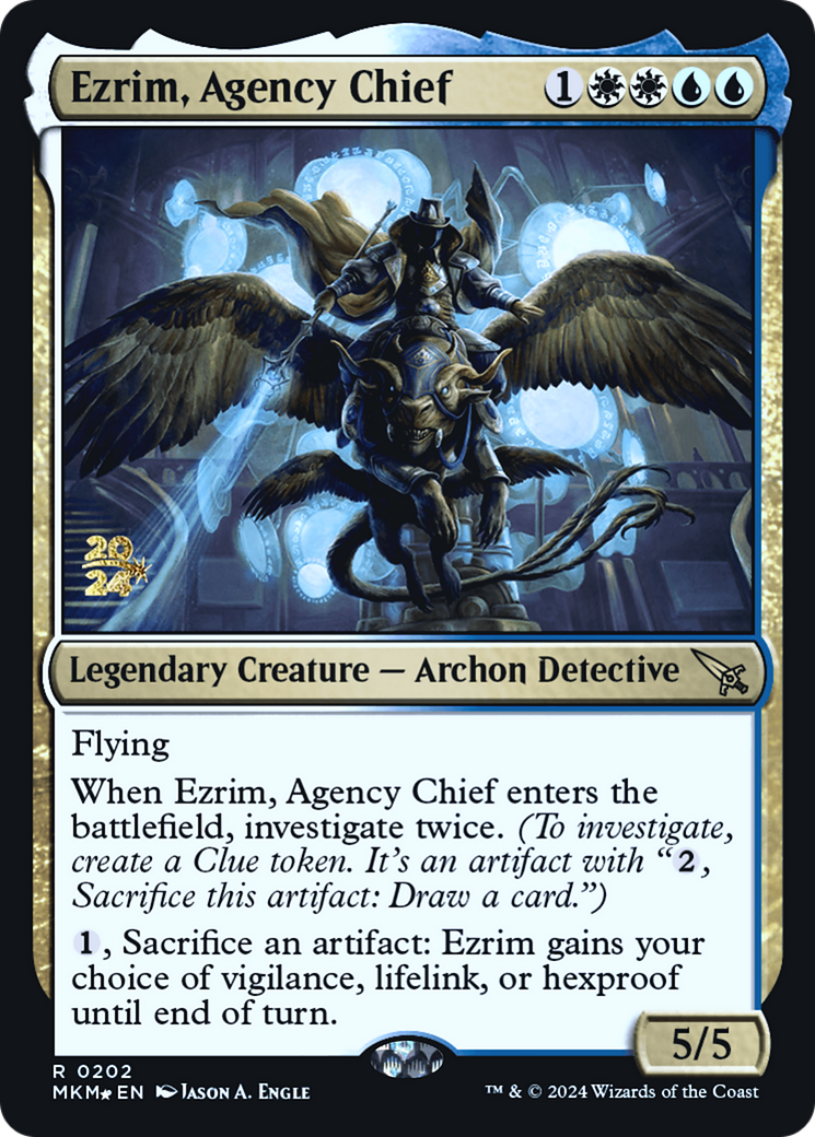 Ezrim, Agency Chief [Murders at Karlov Manor Prerelease Promos] | Boutique FDB TCG