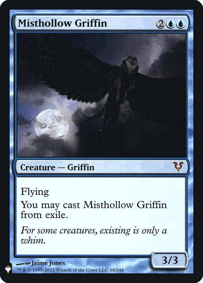 Misthollow Griffin [Mystery Booster] | Boutique FDB TCG