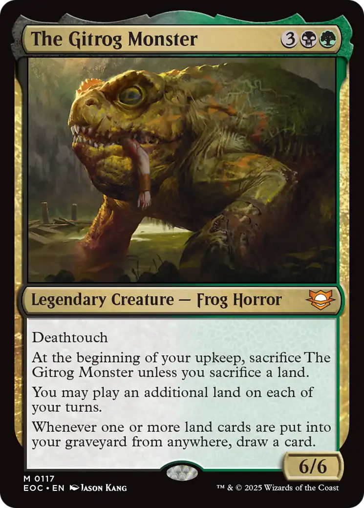 The Gitrog Monster [Edge of Eternities Commander] | Boutique FDB TCG