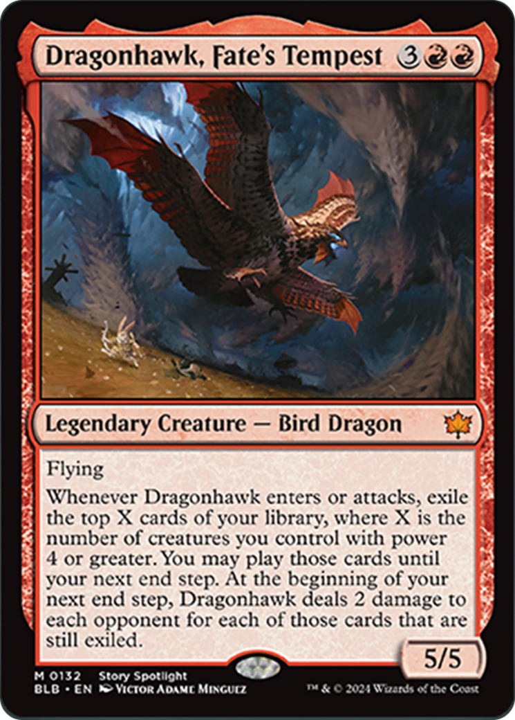 Dragonhawk, Fate's Tempest [Bloomburrow] | Boutique FDB TCG