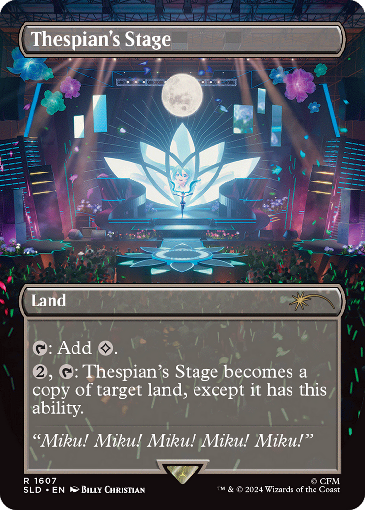 Thespian's Stage (Rainbow Foil) [Secret Lair Drop Series] | Boutique FDB TCG