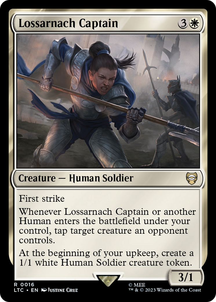 Lossarnach Captain [The Lord of the Rings: Tales of Middle-Earth Commander] | Boutique FDB TCG