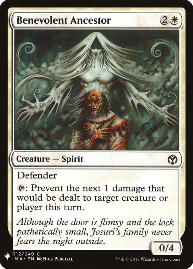 Benevolent Ancestor [Mystery Booster] | Boutique FDB TCG