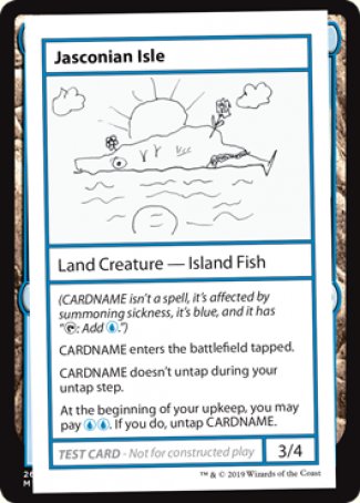 Jasconian Isle (2021 Edition) [Mystery Booster Playtest Cards] | Boutique FDB TCG