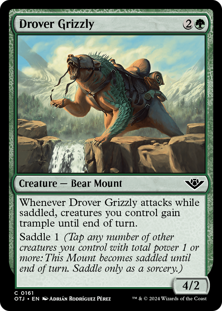 Drover Grizzly [Outlaws of Thunder Junction] | Boutique FDB TCG