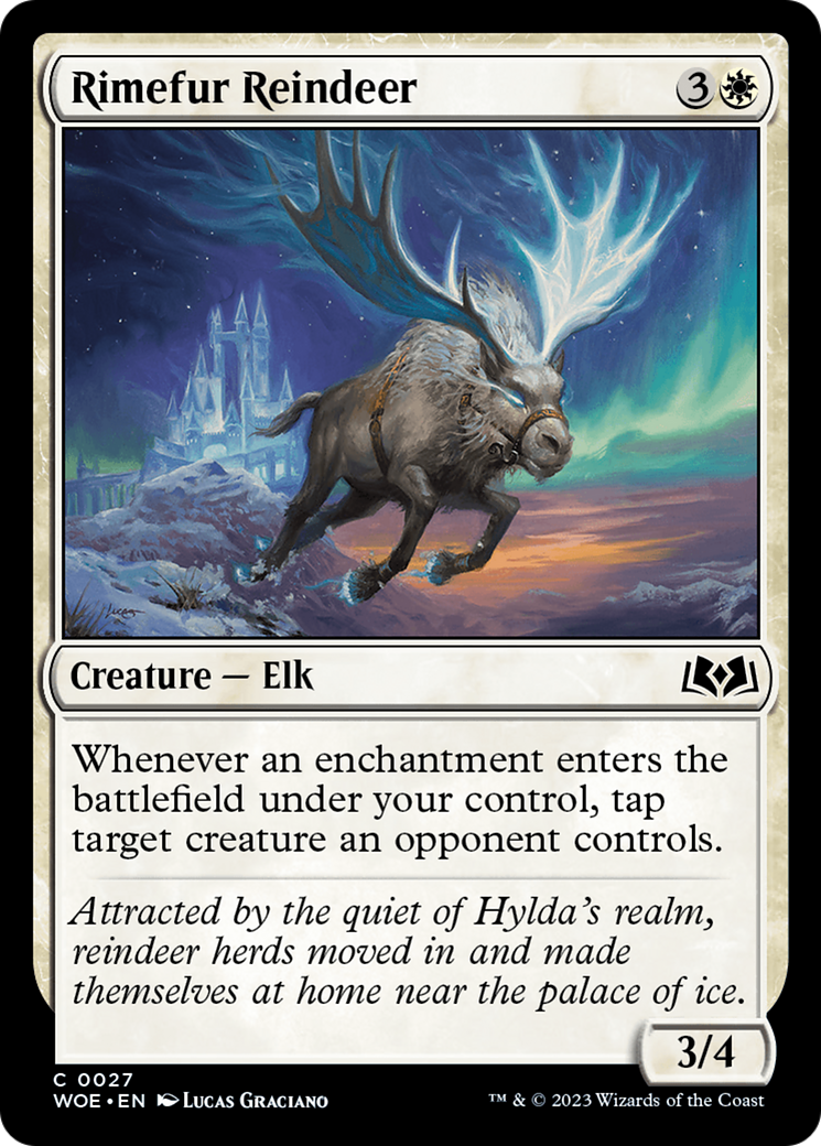 Rimefur Reindeer [Wilds of Eldraine] | Boutique FDB TCG