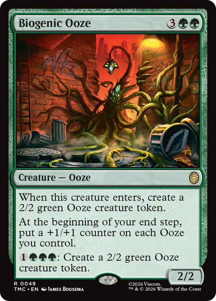 Biogenic Ooze [Teenage Mutant Ninja Turtles Commander] | Boutique FDB TCG