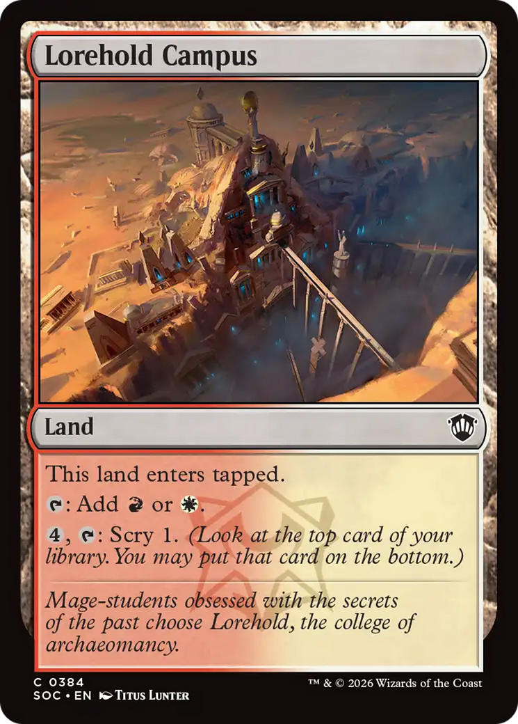 Lorehold Campus [Secrets of Strixhaven Commander] | Boutique FDB TCG