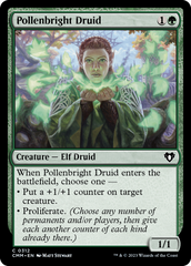 Pollenbright Druid [Commander Masters] | Boutique FDB TCG