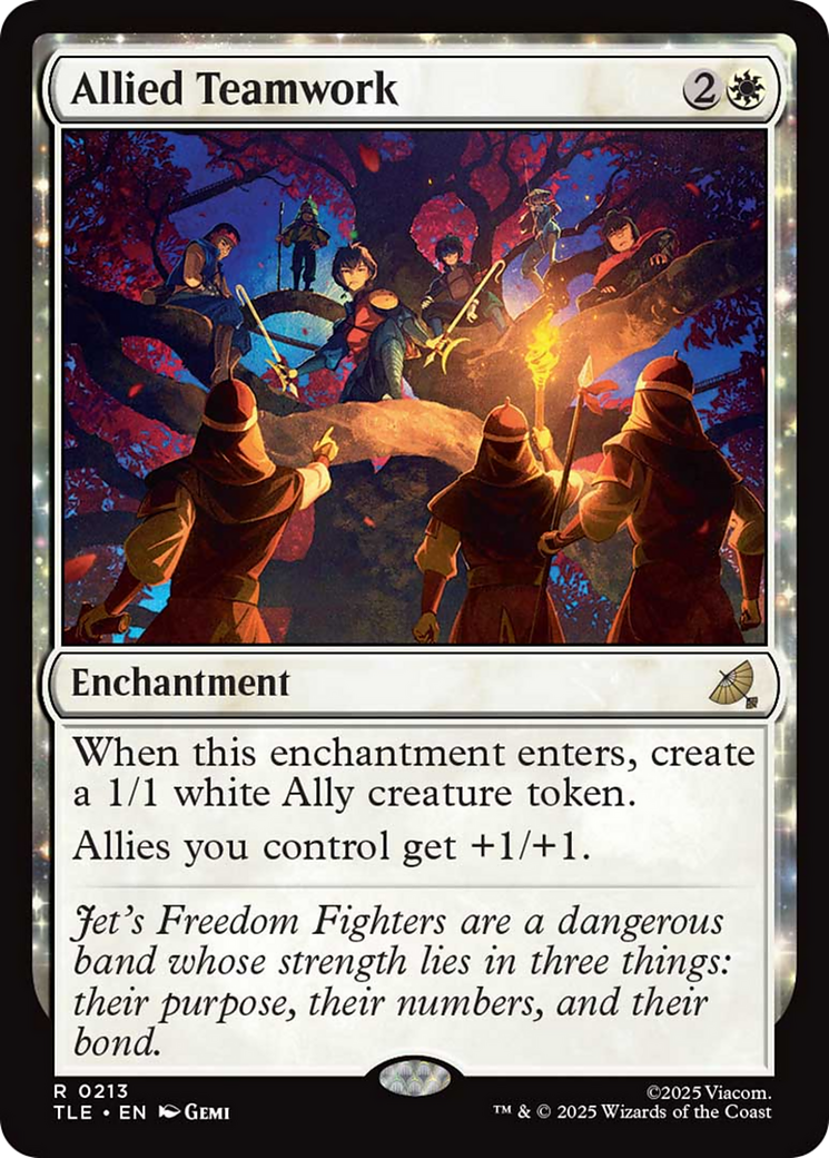 Allied Teamwork [Avatar: The Last Airbender: Eternal-Legal] | Boutique FDB TCG