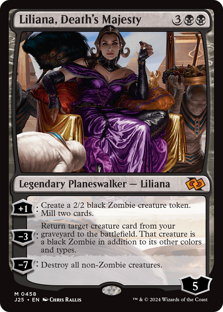 Liliana, Death's Majesty [Foundations Jumpstart] | Boutique FDB TCG