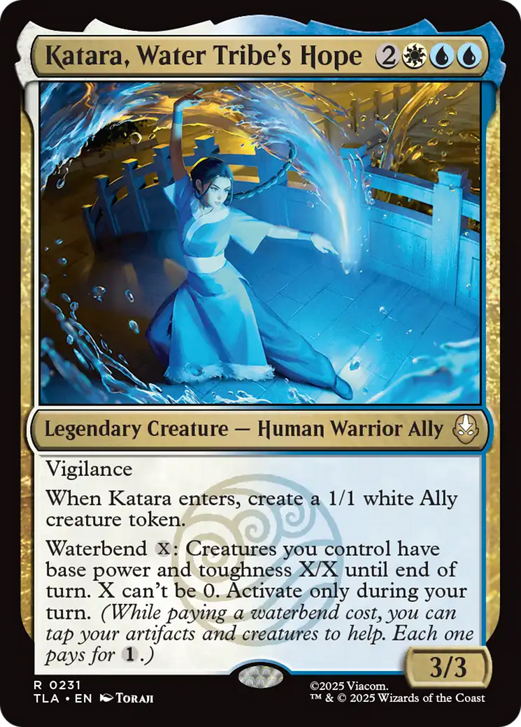 Katara, Water Tribe's Hope [Avatar: The Last Airbender] | Boutique FDB TCG