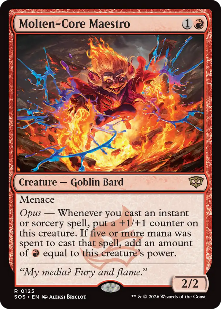 Molten-Core Maestro [Secrets of Strixhaven] | Boutique FDB TCG