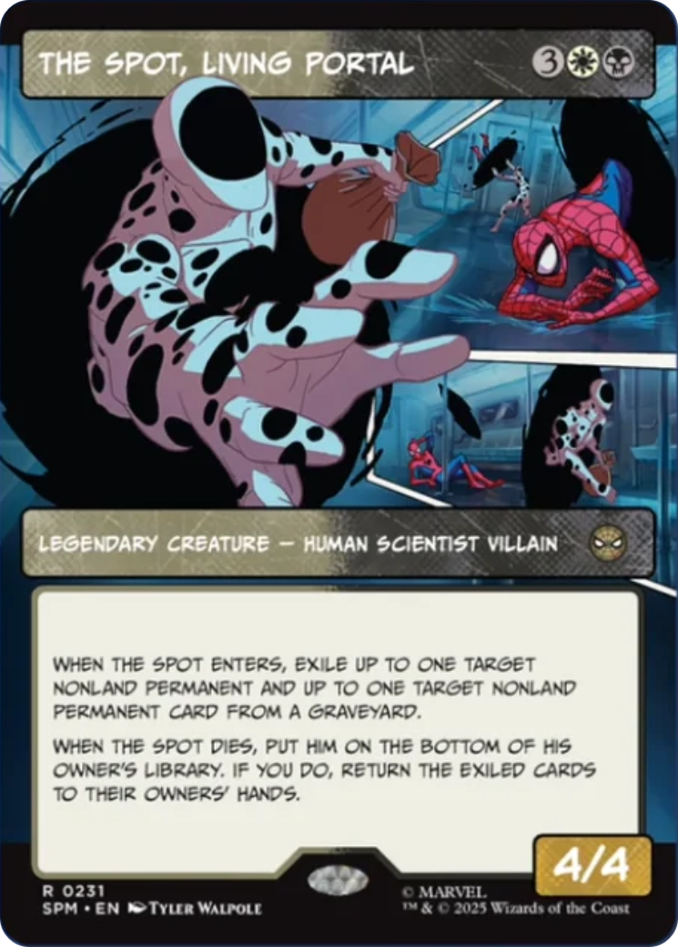 The Spot, Living Portal (Borderless) [Marvel's Spider-Man] | Boutique FDB TCG