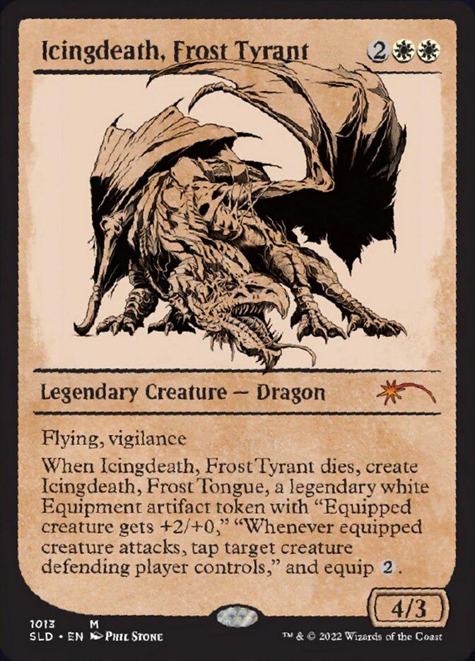 Icingdeath, Frost Tyrant (Showcase) [Secret Lair Drop Series] | Boutique FDB TCG