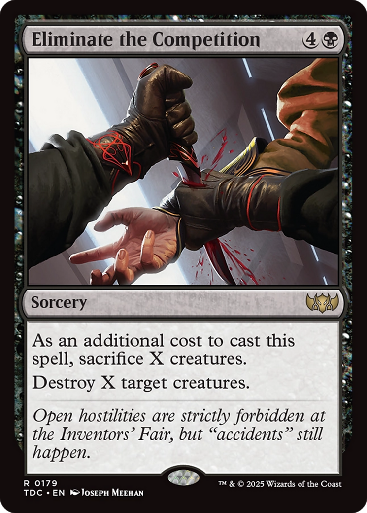 Eliminate the Competition [Tarkir: Dragonstorm Commander] | Boutique FDB TCG