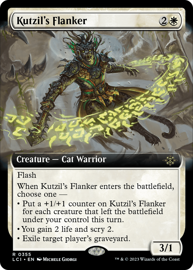 Kutzil's Flanker (Extended Art) [The Lost Caverns of Ixalan] | Boutique FDB TCG