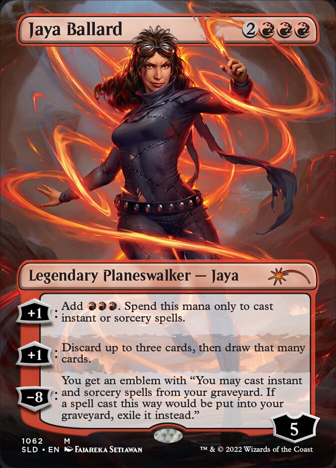 Jaya Ballard (Borderless) [Secret Lair Drop Series] | Boutique FDB TCG