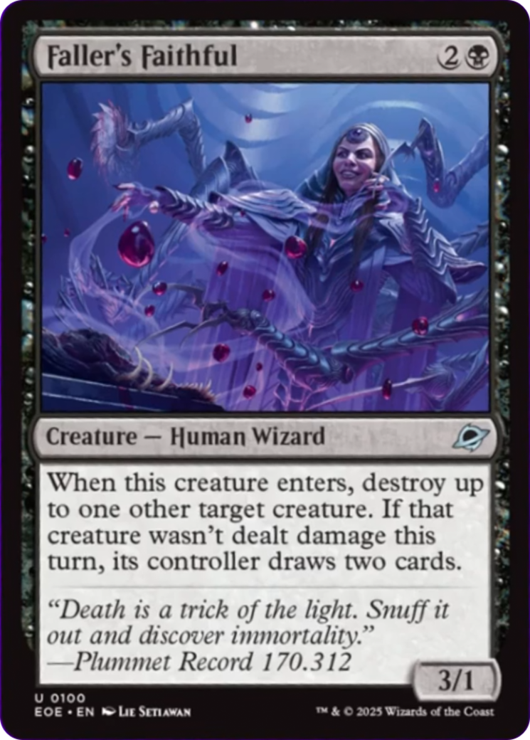 Faller's Faithful [Edge of Eternities] | Boutique FDB TCG