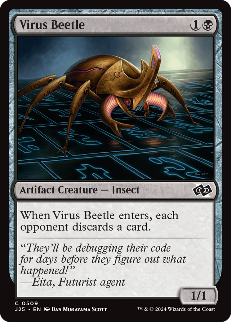 Virus Beetle [Foundations Jumpstart] | Boutique FDB TCG