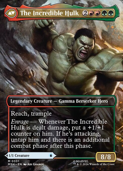 Bruce Banner (Borderless) (0331) [Marvel Super Heroes] | Boutique FDB TCG