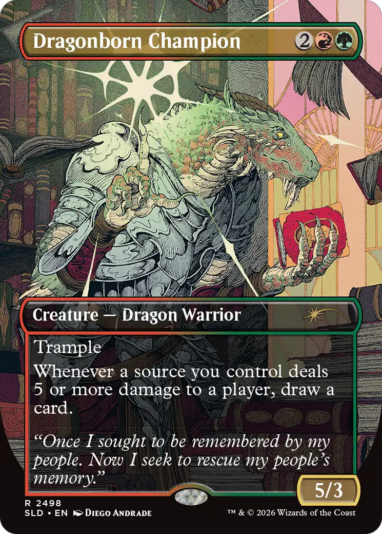 Dragonborn Champion [Secret Lair Drop Series] | Boutique FDB TCG