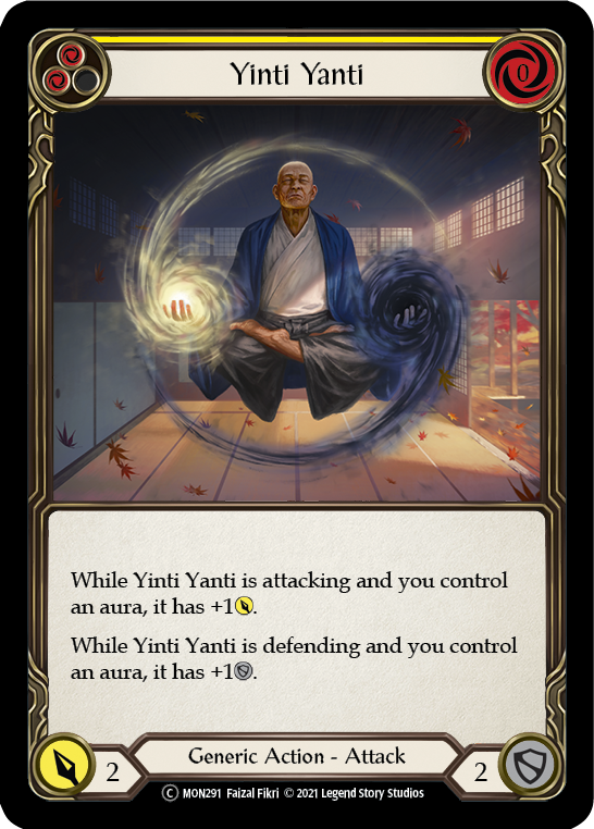 Yinti Yanti (Yellow) [U-MON291-RF] (Monarch Unlimited)  Unlimited Rainbow Foil | Boutique FDB TCG