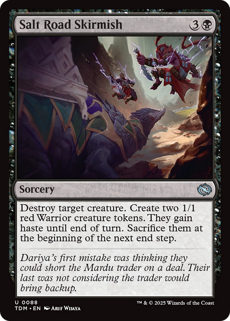 Salt Road Skirmish [Tarkir: Dragonstorm] | Boutique FDB TCG