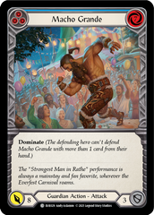 Macho Grande (Blue) [EVR029] (Everfest)  1st Edition Rainbow Foil | Boutique FDB TCG