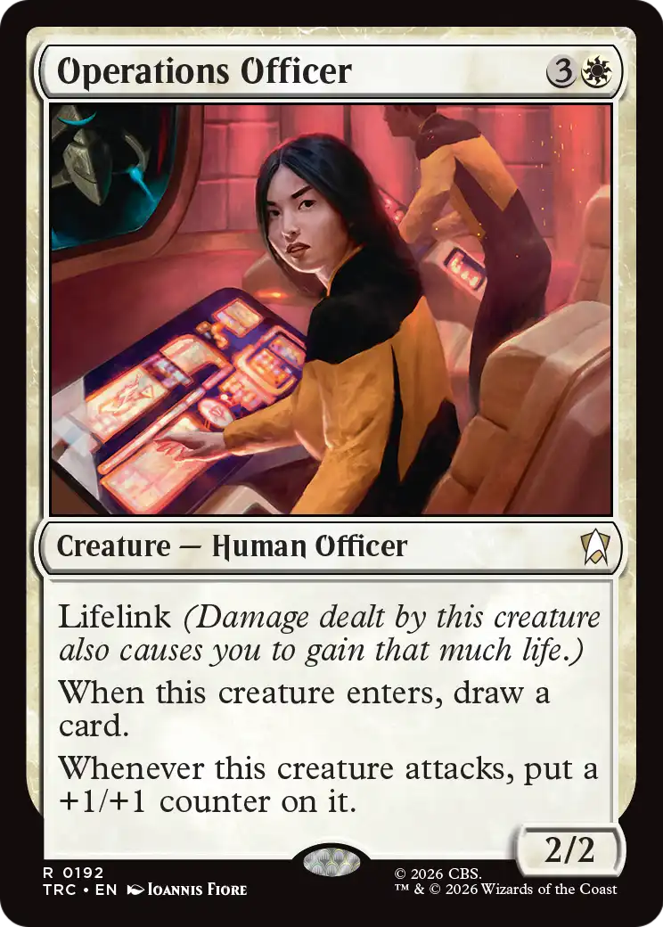 Operations Officer [Star Trek Commander] | Boutique FDB TCG