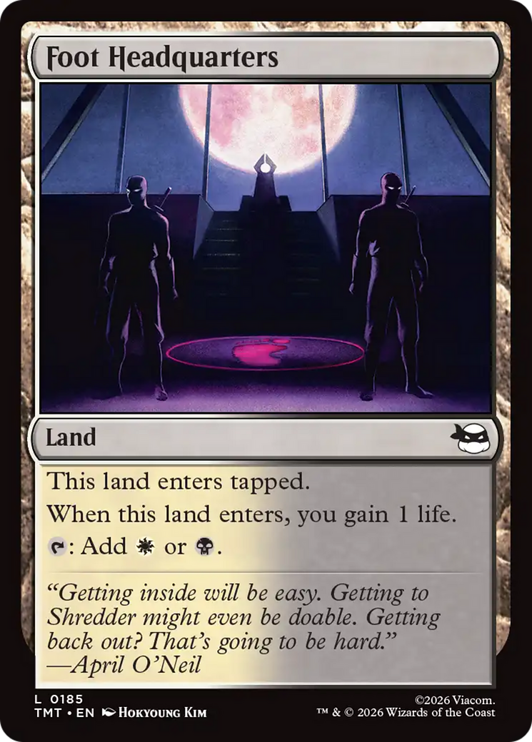 Foot Headquarters [Teenage Mutant Ninja Turtles] | Boutique FDB TCG
