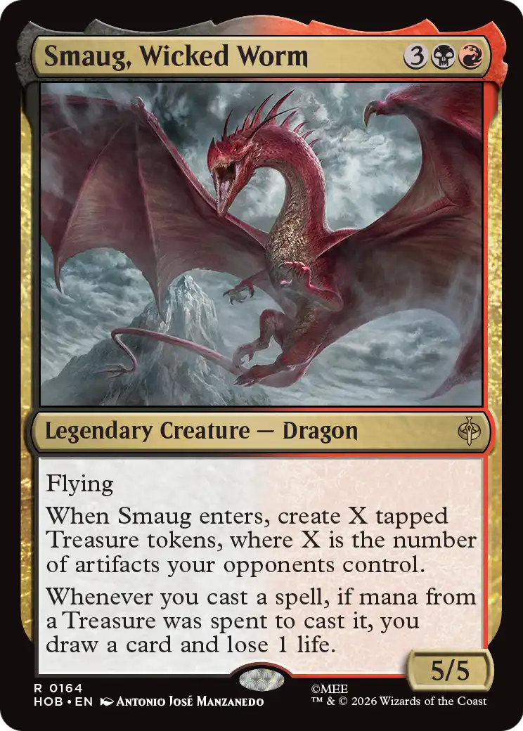 Smaug, Wicked Worm [The Hobbit] | Boutique FDB TCG