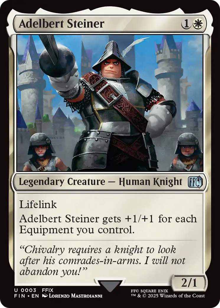 Adelbert Steiner [FINAL FANTASY] | Boutique FDB TCG